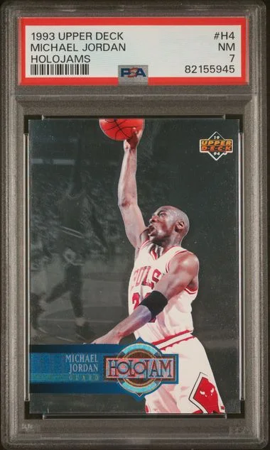 1993 Upper Deck Michael Jordan Holojam #H4 card image