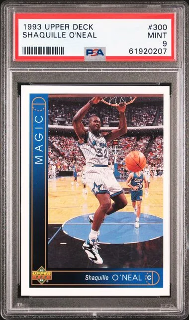 1993 Upper Deck Shaquille O'Neal #300 card image