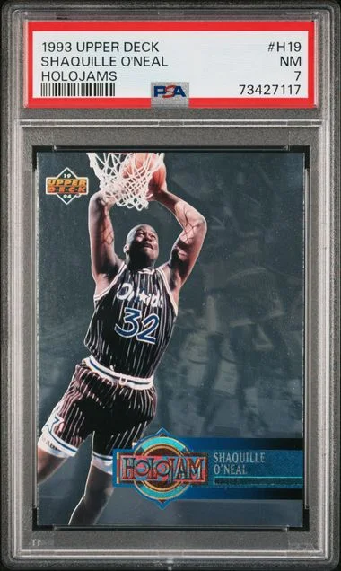 1993 Upper Deck Shaquille O'Neal Holojam #H19 card image