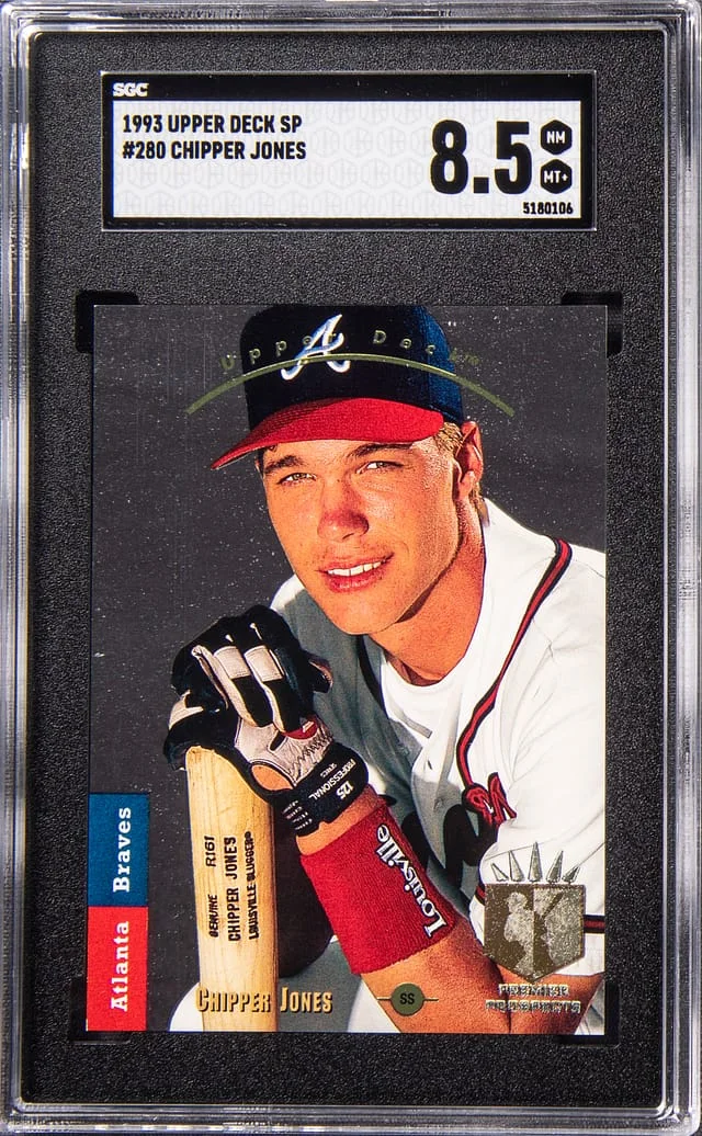 1993 Upper Deck SP Chipper Jones #280 card image