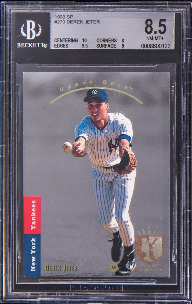 1993 Upper Deck SP Derek Jeter Foil #279 card image