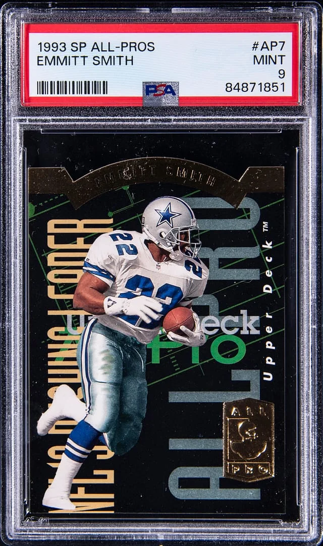 1993 Upper Deck SP Emmitt Smith All-Pros #AP7 card image