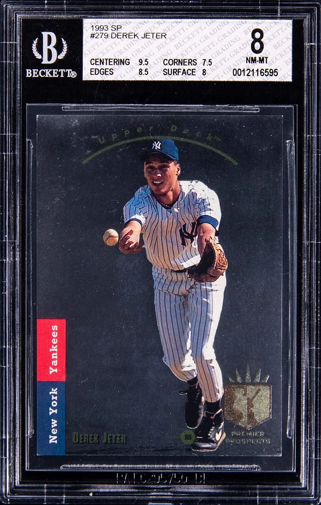1993 Upper SP Foil Derek Jeter #279 card image