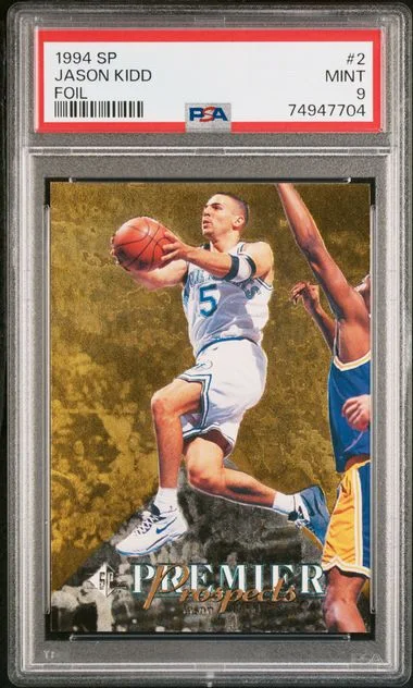 1994-94 Upper Deck SP Jason Kidd Foil #2 card image
