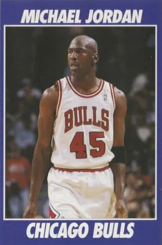 1994-95 Basketball USA Magazine (German) Michael Jordan #NNO card image