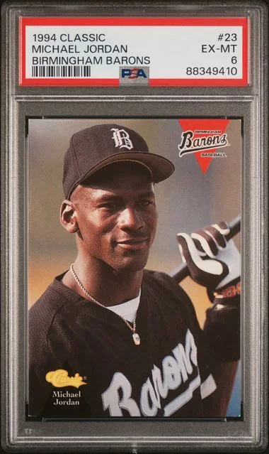 1994-95 Classic Birmingham Barons Michael Jordan #23 card image