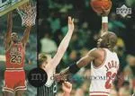 1994-95 Collector's Choice German Michael Jordan Rare Air Decade of Dominance #J9 card image