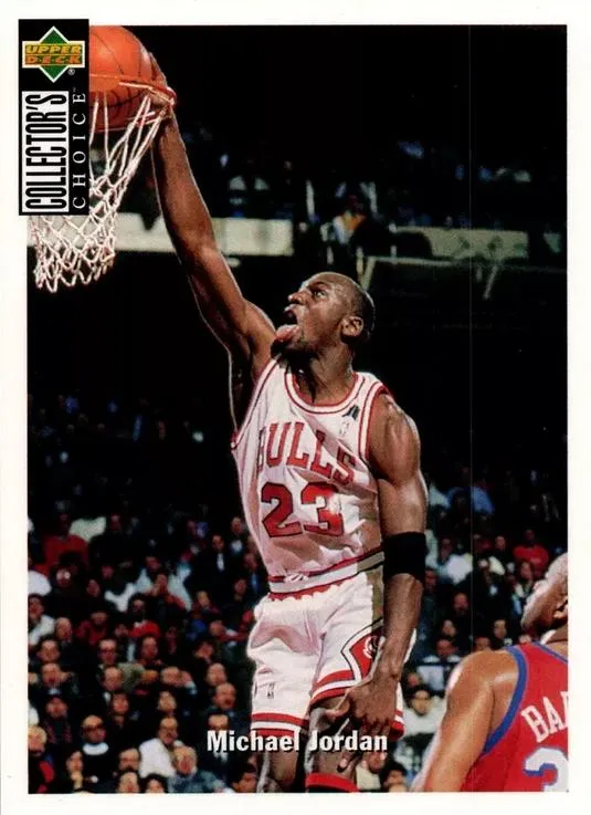 1994-95 Collector's Choice Spanish II Michael Jordan #21 card image