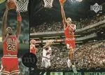 1994-95 Collector's Choice Spanish Michael Jordan Rare Air Decade of Dominance #J8 card image