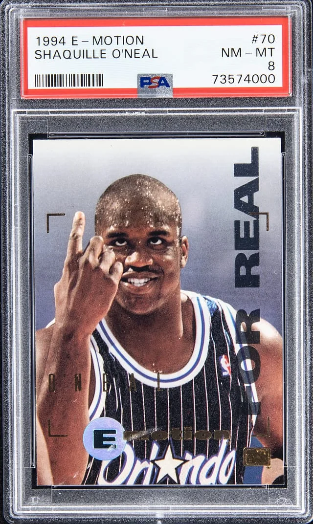 1994-95 E - Motion Shaquille O'Neal #70 card image