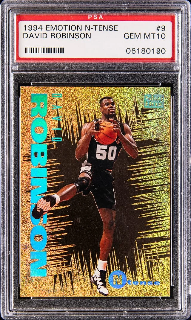 1994-95 Emotion N-Tense David Robinson #9 card image