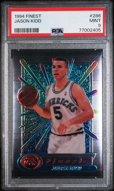 1994-95 Finest Jason Kidd W/Coating #286 card image
