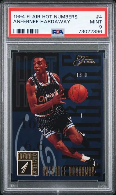 1994-95 Flair Anfernee Hardaway Hot Numbers #4 card image