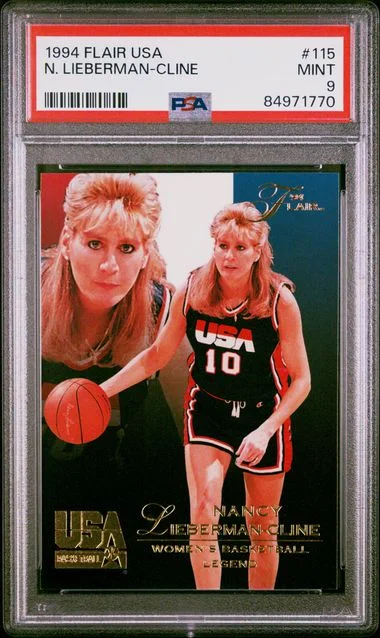 1994-95 Flair Nancy Lieberman-Cline USA Basketball #115 card image