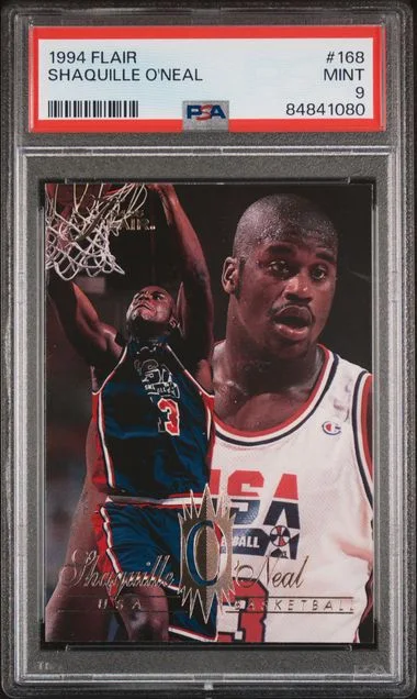 1994-95 Flair Shaquille O'Neal #168 card image