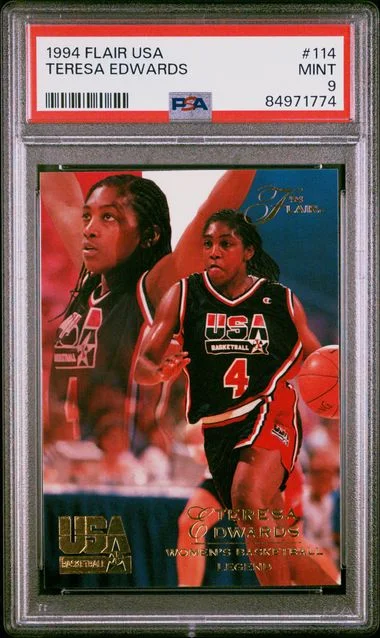 1994-95 Flair Teresa Edwards USA Basketball #114 card image