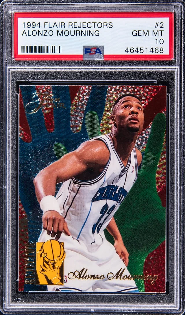1994-95 Fleer Flair Alonzo Mourning Rejectors #2 card image