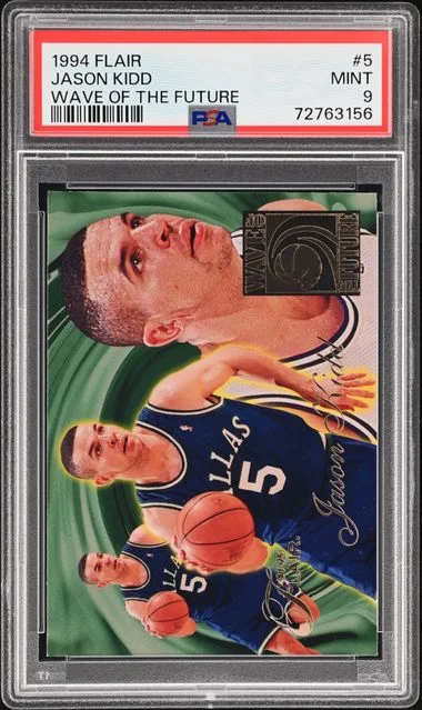 1994-95 Fleer Flair Jason Kidd Wave Of The Future #5 card image