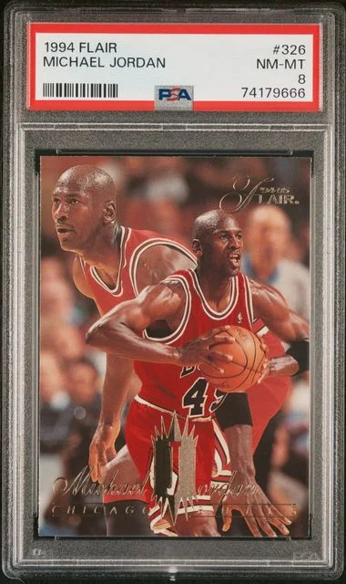 1994-95 Fleer Flair Michael Jordan #326 card image