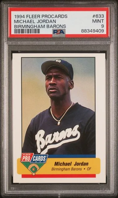 1994-95 Fleer Michael Jordan Procards #633 card image