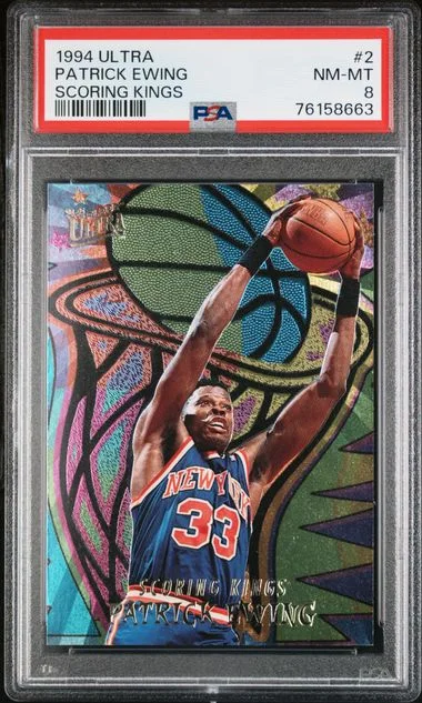 1994-95 Fleer Ultra Patrick Ewing Scoring Kings #2 card image