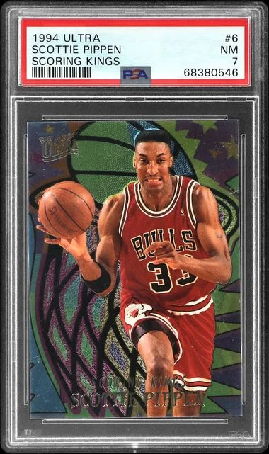 1994-95 Fleer Ultra Scottie Pippen Scoring Kings #6 card image
