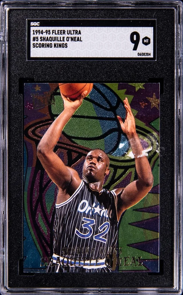 1994-95 Fleer Ultra Shaquille O'Neal Scoring Kings #5 card image