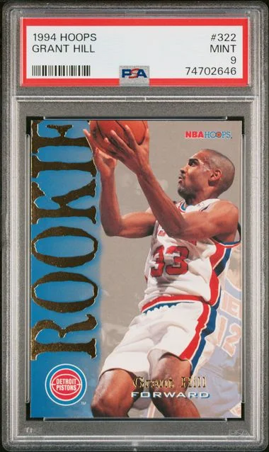1994-95 Hoops Grant Hill #322 card image