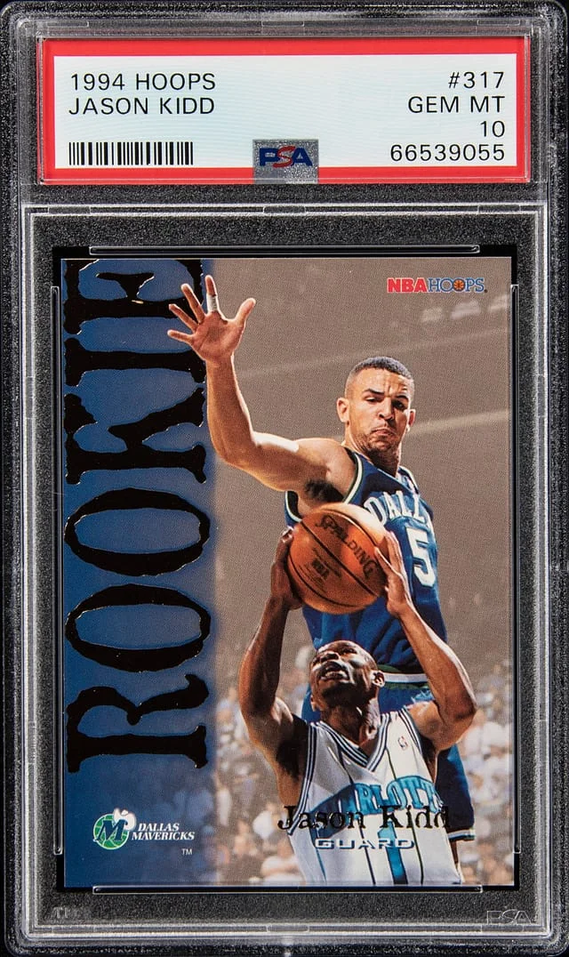 1994-95 Hoops Jason Kidd #317 card image