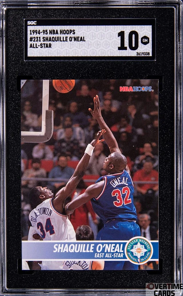 1994-95 NBA Hoops Shaquille O'Neal All-Star #231 card image