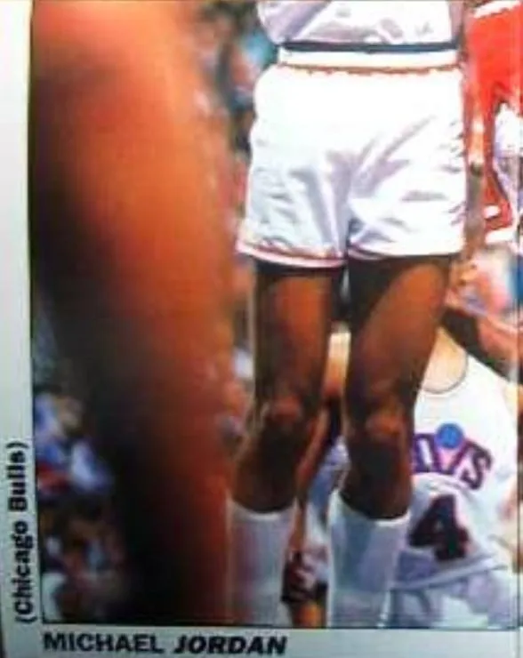 1994-95 Service Line American Pro Basketball USA Stickers (Italy) Michael Jordan #3 card image