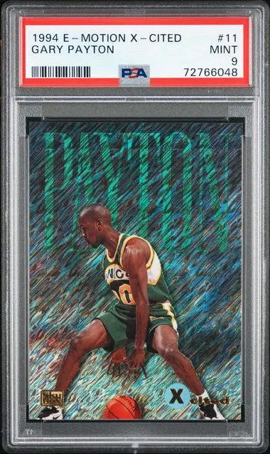 1994-95 SkyBox E-Motion Gary Payton X-Cited #11 card image