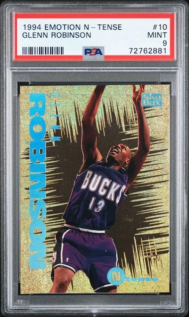 1994-95 SkyBox E-Motion Glenn Robinson N-Tense #10 card image