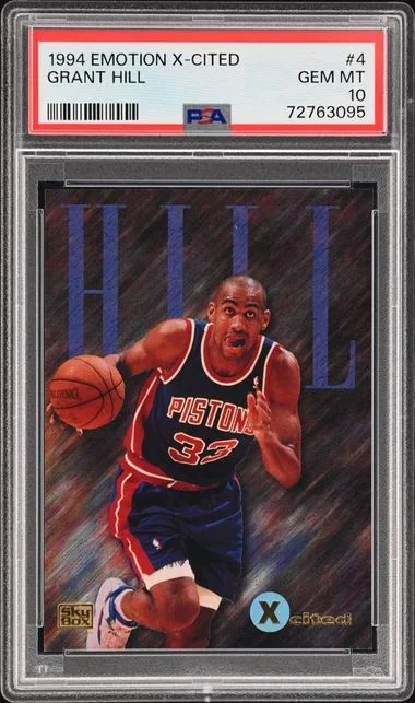 1994-95 SkyBox E-Motion Grant Hill X-Cited #4 card image