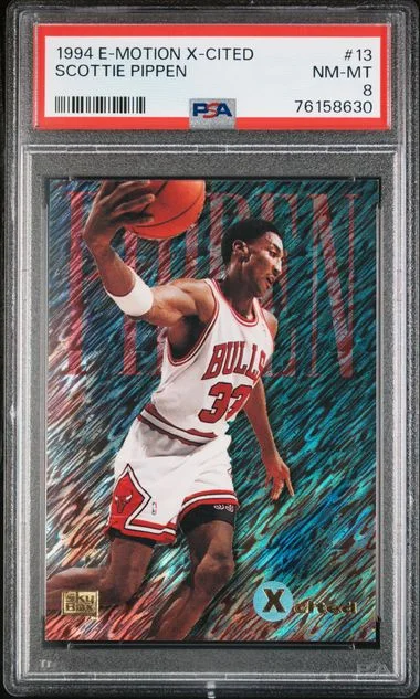 1994-95 SkyBox E-Motion Scottie Pippen X-Cited #13 card image