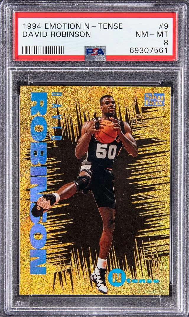 1994-95 SkyBox Emotion David Robinson N-Tense #9 card image