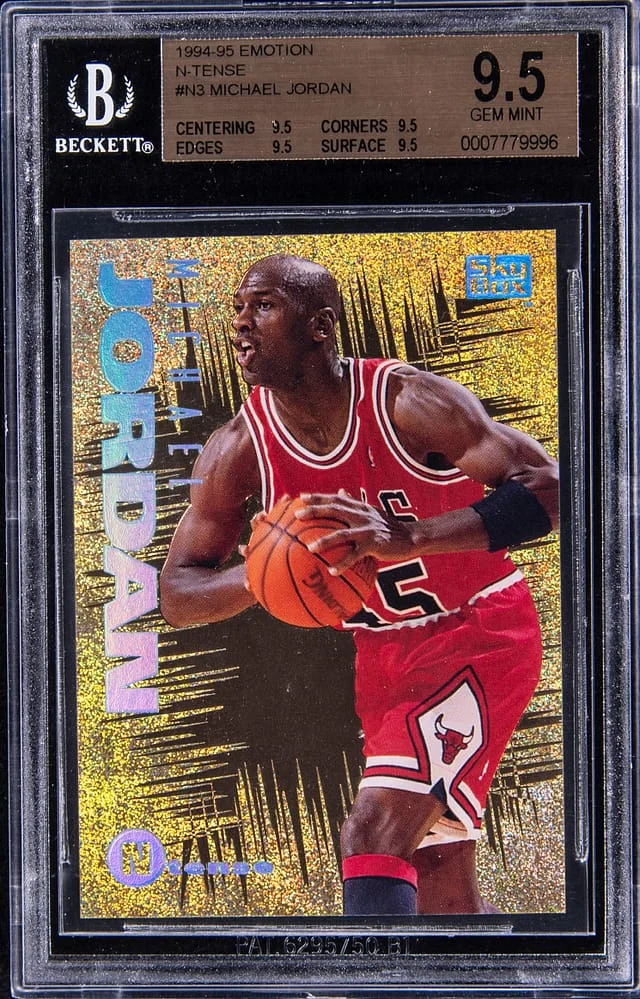 1994-95 SkyBox Emotion Michael Jordan N-Tense #N3 card image
