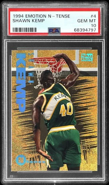 1994-95 SkyBox Emotion Shawn Kemp N-Tense #4 card image