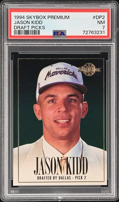 1994-95 SkyBox Premium Jason Kidd Draft Picks #DP2 card image