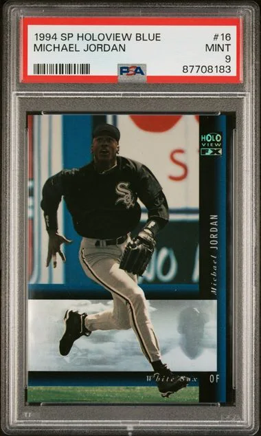 1994-95 SP Holoview Blue Michael Jordan #16 card image