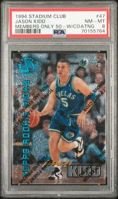 1994-95 Stadium Club Jason Kidd Members Only 50 W/Coatng #47 card image