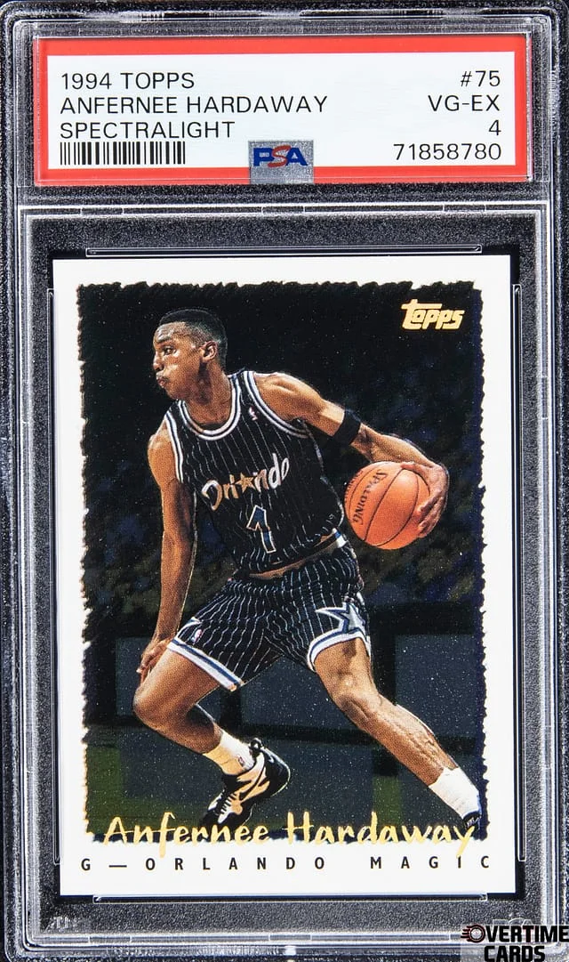 1994-95 Topps Anfernee Hardaway Spectralight #75 card image