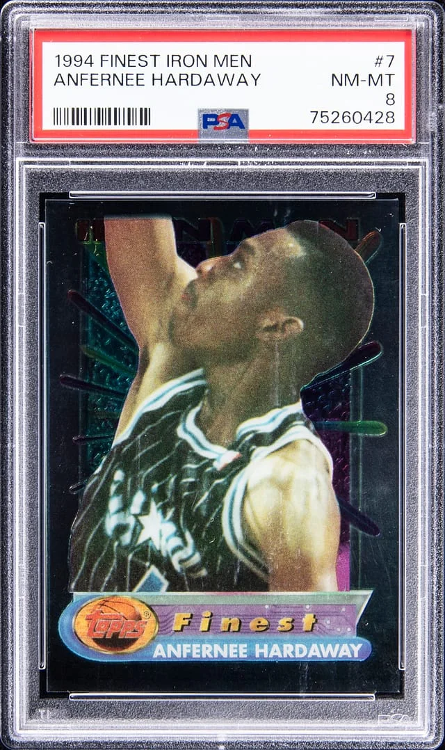 1994-95 Topps Finest Anfernee Hardaway Iron Men #7 card image