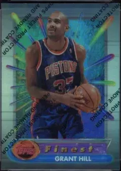 1994-95 Topps Finest Grant Hill Refractor #240 card image