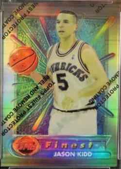 1994-95 Topps Finest Jason Kidd Refractor #286 card image