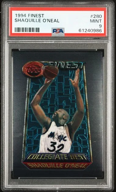 1994-95 Topps Finest Shaquille O'Neal #280 card image