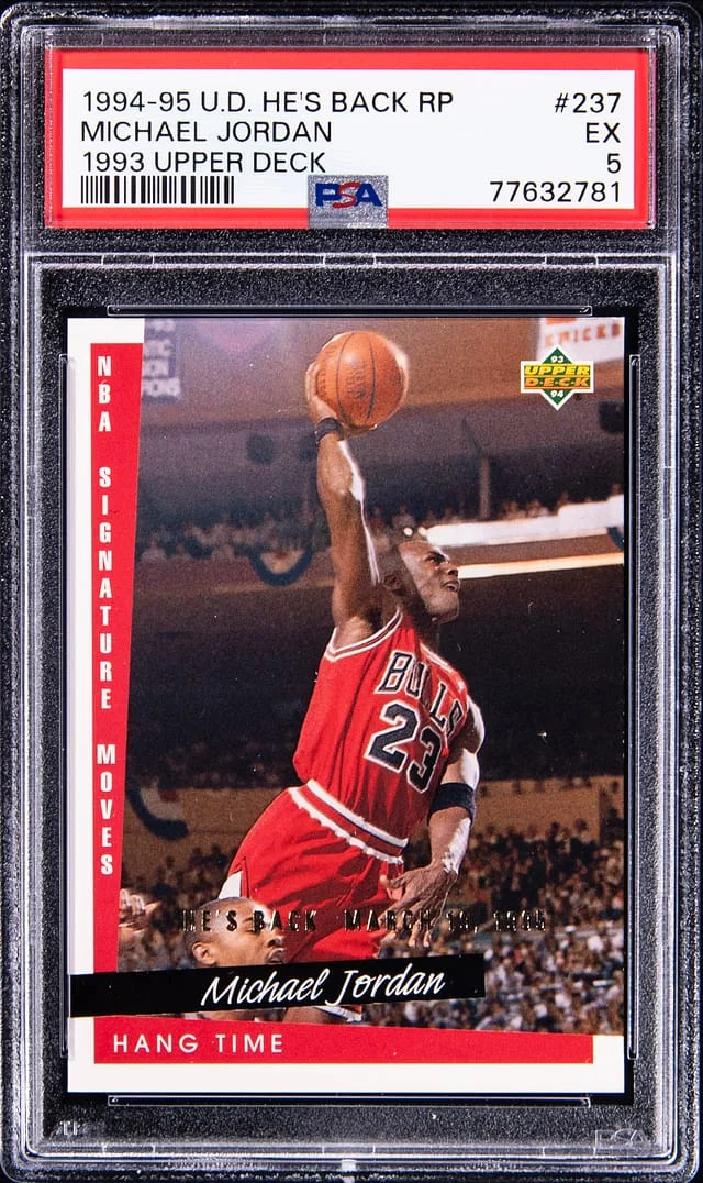 1994-95 UD He's Back Michael Jordan #237 card image