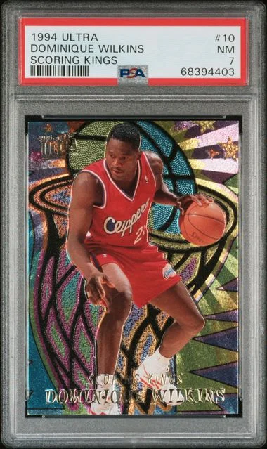 1994-95 Ultra Dominique Wilkins Scoring Kings Scoring Kings #10 card image