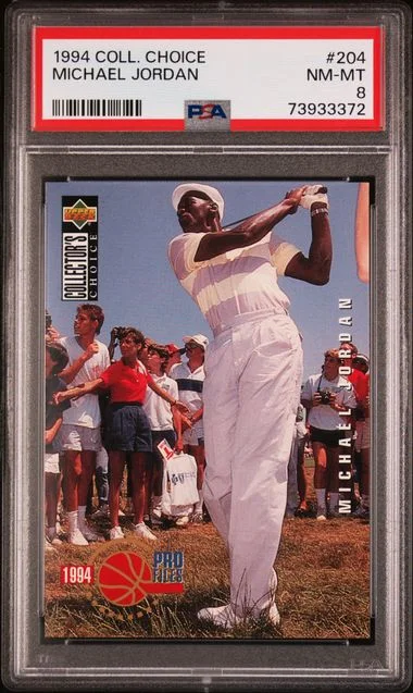 1994-95 Upper Deck Collector's Choice Michael Jordan #204 card image