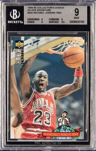1994-95 Upper Deck Collector's Choice Michael Jordan #402 card image